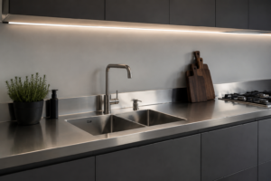 cucina in acciaio inox