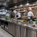 arredamento inox per ristoranti